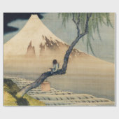 Katsushika Hokusai - Boy Kijkend de Fuji Cadeaupapier (Vlak)