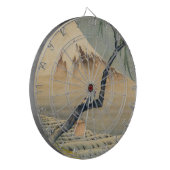 Katsushika Hokusai - Boy Kijkend de Fuji Dartbord (Voorkant Links)