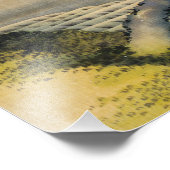 Katsushika Hokusai - Boy Kijkend de Fuji Foto Afdruk (Hoek)