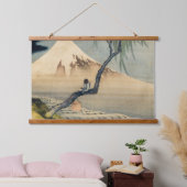 Katsushika Hokusai - Boy Kijkend de Fuji Hangend Wandkleed (Slaapkamer)