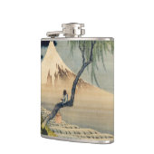 Katsushika Hokusai - Boy Kijkend de Fuji Heupfles (Links)