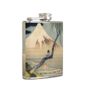 Katsushika Hokusai - Boy Kijkend de Fuji Heupfles (Rechts)