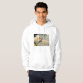 Katsushika Hokusai - Boy Kijkend de Fuji Hoodie (Voorkant volledig)
