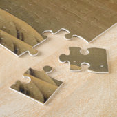 Katsushika Hokusai Boy Kijkend de Fuji Legpuzzel (Zijkant)