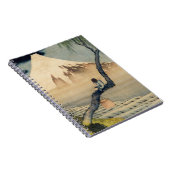 Katsushika Hokusai - Boy Kijkend de Fuji Notitieboek (Rechterzijde)