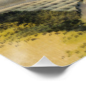 Katsushika Hokusai - Boy Kijkend de Fuji Perfect Poster (Hoek)