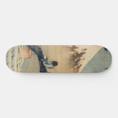 Katsushika Hokusai - Boy Kijkend de Fuji Persoonlijk Skateboard (Horizontaal)