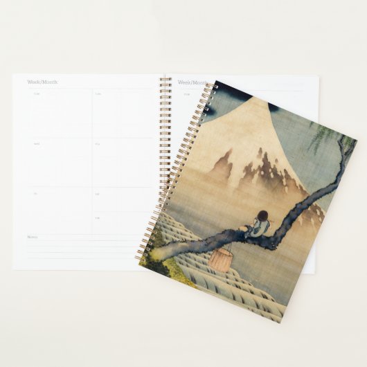 Katsushika Hokusai - Boy Kijkend de Fuji Planner (Display)