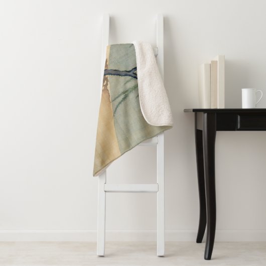 Katsushika Hokusai - Boy Kijkend de Fuji Sherpa Deken (In situ)