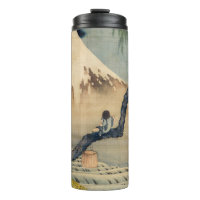 Katsushika Hokusai - Boy Kijkend de Fuji