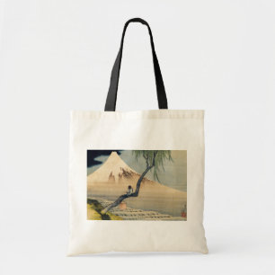 Katsushika Hokusai - Boy Kijkend de Fuji Tote Bag