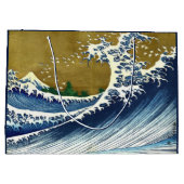Katsushika Hokusai - Colored Big Wave Groot Cadeauzakje (Achterkant)