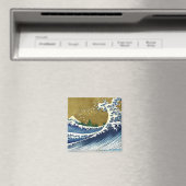 Katsushika Hokusai - Colored Big Wave Magneet (Insitu (Vaatwasser))