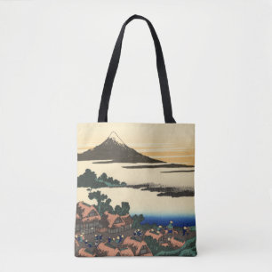 Katsushika Hokusai Dageraad in Kai provincie Tote Bag