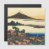 Katsushika Hokusai Dawn in de provincie Kai (Voorkant / Achterkant)