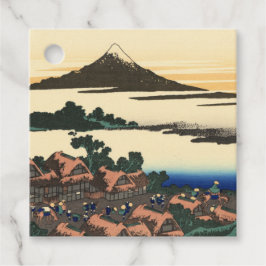 Katsushika Hokusai Dawn in de provincie Kai Bedankjes Labels