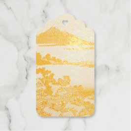 Katsushika Hokusai Dawn in de provincie Kai Cadeaulabels