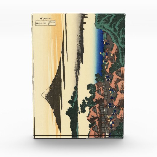 Katsushika Hokusai Dawn in de provincie Kai Fotoblokken (Voorkant)