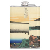 Katsushika Hokusai Dawn in de provincie Kai Heupfles (Achterkant)