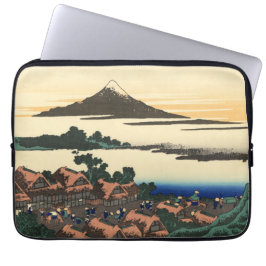 Katsushika Hokusai Dawn in de provincie Kai Laptop Sleeve