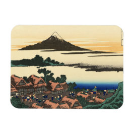 Katsushika Hokusai Dawn in de provincie Kai Magneet