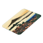 Katsushika Hokusai Dawn in de provincie Kai Magneet (Linkerzijde)