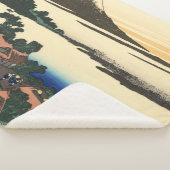 Katsushika Hokusai Dawn in de provincie Kai Sherpa Deken (3/4)