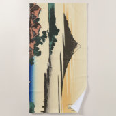 Katsushika Hokusai Dawn in de provincie Kai Strandlaken (Voorkant)