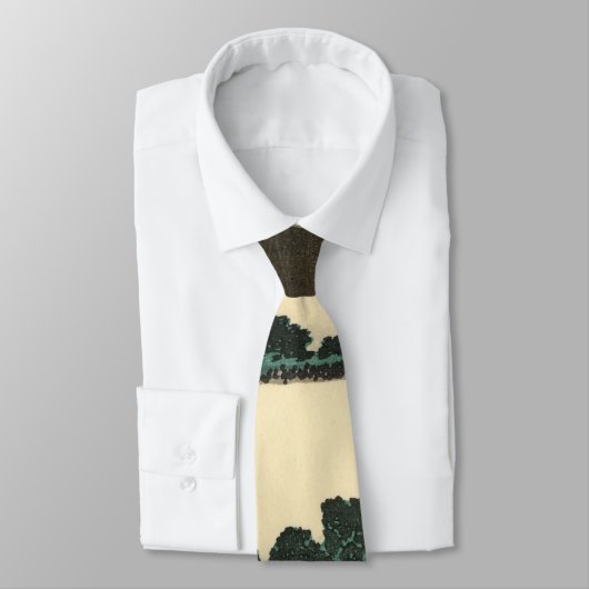 Katsushika Hokusai Dawn in de provincie Kai Stropdas (Gebonden)