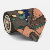 Katsushika Hokusai Dawn in de provincie Kai Stropdas (Opgerold)