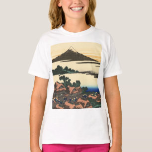 Katsushika Hokusai Dawn in de provincie Kai T-shirt