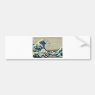 Katsushika Hokusai: De Grote Golf bij Kanagawa Bumpersticker