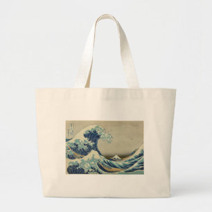 Katsushika Hokusai: De Grote Golf bij Kanagawa Tote Bag
