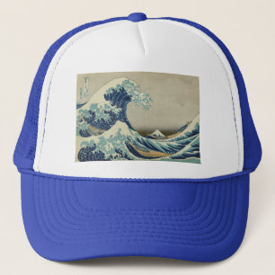Katsushika Hokusai: De Grote Golf bij Kanagawa Trucker Pet