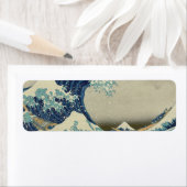 Katsushika Hokusai: De Grote Golf in Kanagawa Etiket (Insitu)