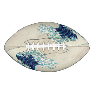 Katsushika Hokusai - De Grote Golf van Kanagawa American Football