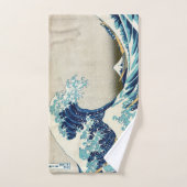 Katsushika Hokusai - De Grote Golf van Kanagawa Bad Handdoek (Handdoek)