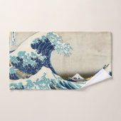Katsushika Hokusai - De Grote Golf van Kanagawa Bad Handdoek (Handdoek)