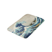 Katsushika Hokusai - De Grote Golf van Kanagawa Badmat (Gekanteld)