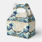 Katsushika Hokusai - De Grote Golf van Kanagawa Bedankdoosjes (Achterkant)