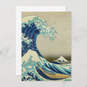 Katsushika Hokusai - De Grote Golf van Kanagawa Bedankkaart (Voorkant / Achterkant)