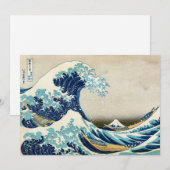 Katsushika Hokusai - De Grote Golf van Kanagawa Bedankkaart (Voorkant / Achterkant)