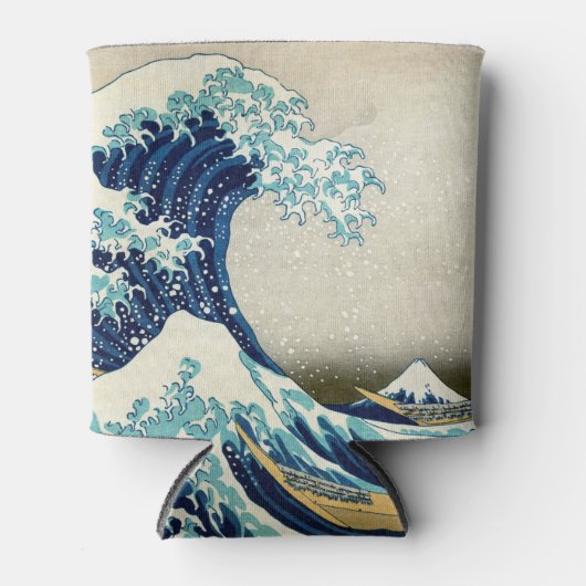 Katsushika Hokusai - De Grote Golf van Kanagawa Blikjeskoeler (Voorkant)