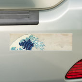 Katsushika Hokusai - De Grote Golf van Kanagawa Bumpersticker (Op auto)