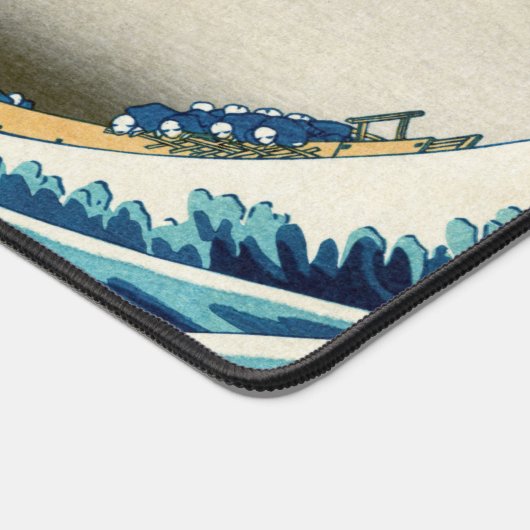 Katsushika Hokusai - De Grote Golf van Kanagawa Bureaumat (Hoek)