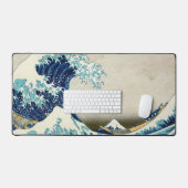 Katsushika Hokusai - De Grote Golf van Kanagawa Bureaumat (Keyboard & Muis)