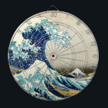 Katsushika Hokusai - De Grote Golf van Kanagawa Dartbord<br><div class="desc">De Grote Golf van Kanagawa / The Wave - Katsushika Hokusai, 1829-1833</div>