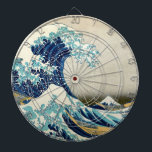 Katsushika Hokusai - De Grote Golf van Kanagawa Dartbord<br><div class="desc">De Grote Golf van Kanagawa / The Wave - Katsushika Hokusai,  1829-1833</div>