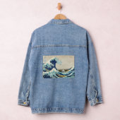 Katsushika Hokusai - De Grote Golf van Kanagawa Denim Jacket (Hangar)