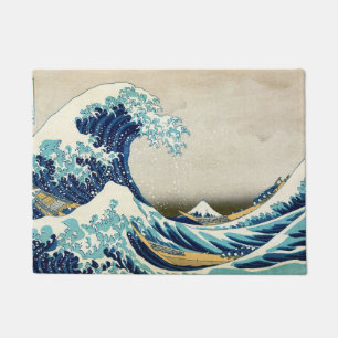 Katsushika Hokusai - De Grote Golf van Kanagawa Deurmat